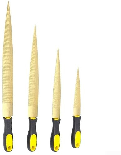 Lima raspa per legno per intaglio e modellatura del legno, in acciaio al carbonio (10,2 cm)