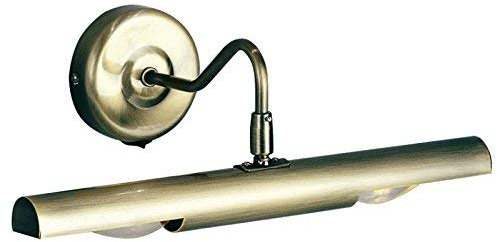 GLOBO Bilderleuchte 2-flammig Picture Farbe: Altmessing