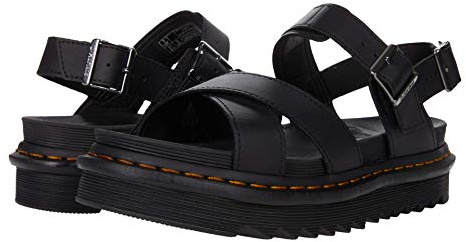 Dr. Martens Women's Voss, Black Hydro, 6 Women/5 Men