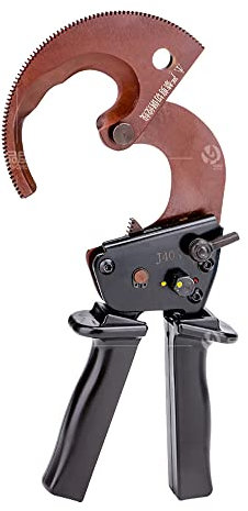 Jieotwice Cizallas para Cables, Cizallas para Cables Con Engranaje de Trinquete, Cizallas para Cables, Alicates para Cables, Cortadores de Cables J40A
