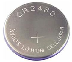 Lot de 5 Piles Bouton CR2430 3 V idéales pour Montres, Jouets et appareils électroniques.