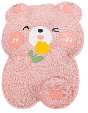 Bolsa de agua caliente para cama, bolsa de agua caliente con dibujos animados, cómoda bolsa de agua caliente de animales de peluche para mujeres, hombres, adultos, niños, familia, amigos, hogar,