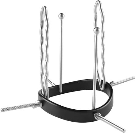 GKLWEJ Espansore anale in metallo, espansore anale in metallo con plug anale, espansore vaginale anale, barella anale con speculum per allungamento anale regolabile per coppie di uomini e donne