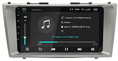 JINFOLI Autoradio 2 Din GPS Navigation Stereo WiFi NO DVD 4G 64G DSP Android 10 Lettore multimediale for auto Adatto, for Toyota, Camry 6 40 50 2006-2011 Impianto audio stereo per auto(2GB 16GB WIFI)