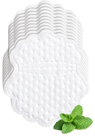 Raypontia Almohadillas Para El Sudor De Las Axilas, 20 Piezas de Adhesivos, Protectores Axilares De Ajuste Cómodo Para El Sudor Transpirable, Para Belleza Cuidado Personal Viaje Uso Diario Y Verano