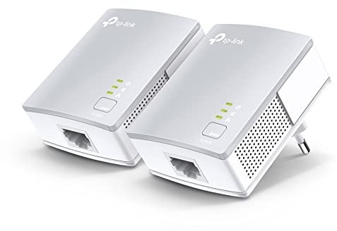 TP-Link Mini TL-PA411KIT Powerline - Adaptador de red (500 Mbps, Fast Ethernet, carcasa ultracompacta, 2 unidades)