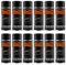 TRISTARcolor 6 x RAL 6005 Moosgrün und hochglanz Klarlack Spraydose (jew. 400 ml)