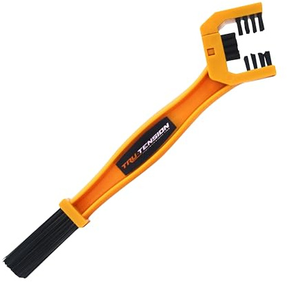 Tru-Tension | Muck Monkey Chain Brush | For High-Performance, Race, Road & Off-Road Bikes | Essential Cleaning Brush | Motorcycle Tools & Accessories