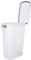 Tonne, T24668 luftdicht verschließbar, Kunststoff, 40 l/27 × 61 × 45 cm, transparent-we