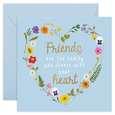 Central 23 - Tarjeta de cumpleaños para ella - Tarjeta de cumpleaños de mejor amiga - Viene con bonitas pegatinas