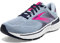 Brooks Damen Adrenaline GTS 22 Laufschuh, Black/Dianthus/Silver, 38 EU Schmal
