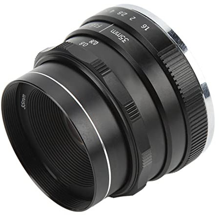 Obiettivo a lunghezza focale fissa, facile da regolare Attacco standard F1.6-F16 Apertura Obiettivo a focale fissa con messa a