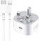 TEGELI USB C Plug, Type Fast Charger & Cable for iPhone Charging Lead, 20W Charge 14/14 Pro/13/13 Pro/12/12 Pro/11/SE/10/8/iPhone USB-C Power Adapter UK Lightning Wire