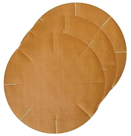 Láminas De Papel De Horno Papel De Horno Reutilizable Papel Vegetal Horno Papel Horno Papel Freidora Aire Papel Hamburguesa Resistentes Al Calor, Antiadherentes, Aptas Para Lavavajillas 3pcs