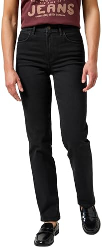 Wrangler Jeans Dritti da Donna, Tubo di drenaggio, 31W x 30L