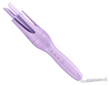 Rizador de pelo rizado automático antiquemaduras, rizador de pelo rizado para niñas rizado 33W para la vida cotidiana, viajes, dormitorio