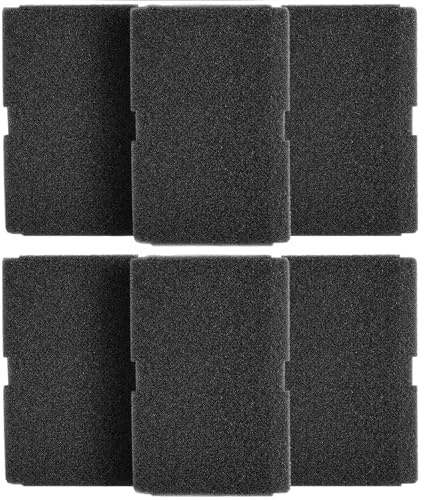 Guyode 6 Pièces Filtre Seche Linge, Tapis Filtrant pour Sèche-Linge à Condensation, Filtre en Eponge pour Sèche-Linge, Filtre pour Sèche-Linge, Sèche-Linge à Pompe à Chaleur Filtre Eponge