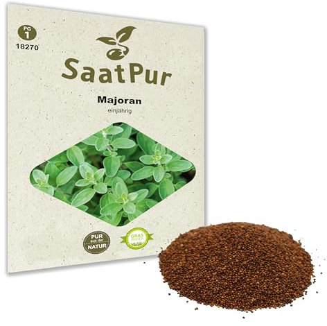 SaatPur Majoran Samen, Saatgut für ca. 500 Pflanzen