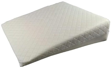 ComfyWise Extra Large Triangle Wedge,Incline Support Pillow Reduce Back,Shoulder, Neck,Leg,Sciatica Pain, Snoring, Acid Reflux & Respiratory Problems,Removable Washable Zip Cover