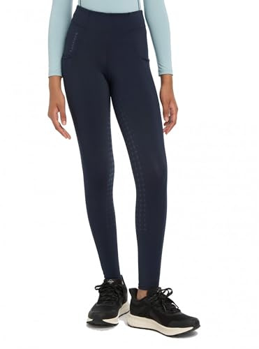 LeMieux Young Rider Orla Pull On Breeches - Navy Blue 9-10 Years