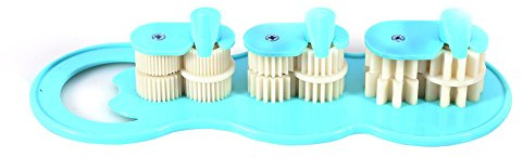 Quillingpappersverktyg Quillingkam Blå Plaster Nytt Papper Quilling Crimpmaskin Crimping Paper Craft Quilled Tool Gör-det-självkonst