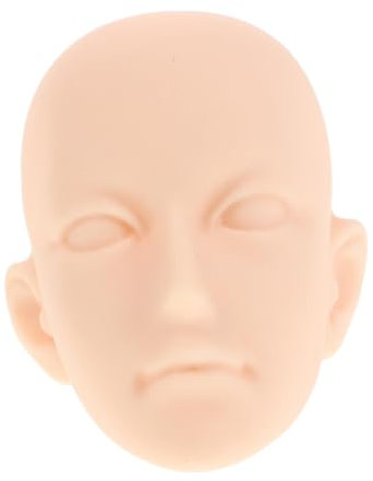 DECHOUS Make Up Übungskopf Für Wimpern Und Styling Wiederverwendbarer Puppenkopf Für DIY Make Up Praktiken Für Wimpernverlängerung Und Kosmetikanwendungen Modell