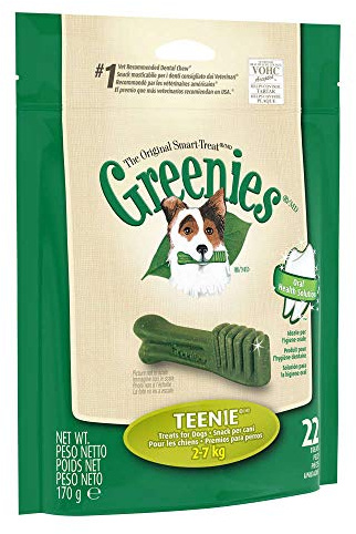 Greenies Snack Limpieza Dental - 17 - Teenie 2-7 Kg, 170 Grs