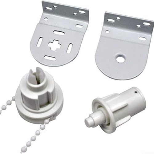 Heavy Duty Roller Blind Fitting Kit,Roller Blind Fittings Parts Repair Kit For 28mm 32mm Tubes, Side/Top/Face Mounting(32mm)