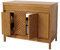 Mendler Teak-Waschbeckenunterschrank HWC-M74, Waschtisch Schrank, hochwertiges B-Grade-Teak (Kernholz, 20-30 Jahre), 86x106x56cm