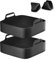 UNBOX 2 Pièces Plat Air Fryer Philips 6,2L, Ninja 4,7L - Moule Silicone Air Fryer pour Moulinex 5L, COSORI 4,7L/5,5L, Cecotec 6L - Accessoires Air Fryer, Plat silicone Air Fryer