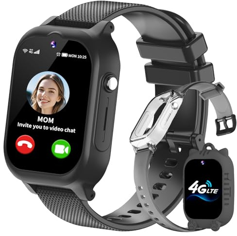 EUNICECG Smartwatch Schrittzähler Wecker Wasserdicht Digitaluhr Geschenke