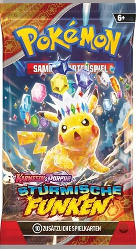 Pokémon TCG: Stürmische Funken Booster Pack - DE
