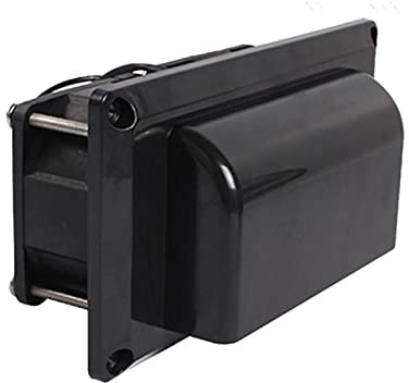 RWSXY Accesorios para caravanas: Extractor de Aire de 12 V para Campana extractora, ventilación en Blanco y Negro, aspiración rápida de Aceite, ventilación de Cocina para autocaravanas, caravanas