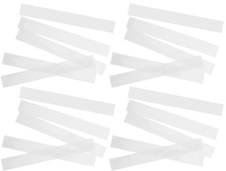 DECORNIJIA 20 Tiras Protectoras Transparentes para Cadena y Cuadro de Bicicleta Adhesivas Plástico Resistente para Bicicleta de Montaña Protección contra Golpes y Rozaduras