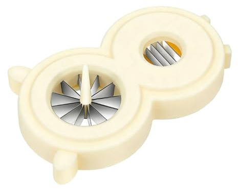 Ejoyous Trituradora de Cebollas Verdes Cortador de Cebolletas de Acero Inoxidable con 12 Cuchillas 9 X 5 X 3 Cm Cortadora de Cocina para Cebollas Verdes Espárragos Nueces y Preparación de Verduras