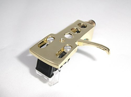 placcato in oro testina fonografica Supporto con mm Cartuccia per Jvc QL A2, JL A3, L A11, QP A7, JL A1, JL A20, JL F30, 473E, VL 5, VL 8, JL A40 GIRADISCHI