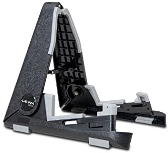 GEWA Violin-/Viola-/Ukuleleständer Light - Kunststoff - Weich gummiert - Verstellbar - Leicht 180 g - Kompakt für unterwegs