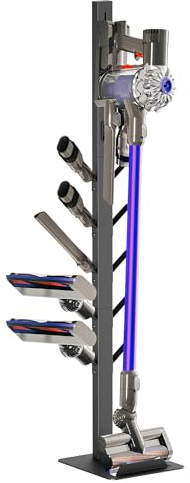 Mount Plus HAB11 10 Accessory Holders Universal Vacuum Stand Compatible With Dyson Cordless Stick Vacuum Cleaner V15 V12 V11 V10 V8 V7 V6 Stand Made For Shark, LG, Samsung, Hoover, Eureka, Rainbow