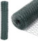 Daromigo Sechseckgeflecht Maschendrahtzaun - Verzinkt Kaninchendraht, Drahtzaun, Hasendraht - Sechseck Drahtgitter Maschenweite 27 mm, Höhe 50 cm, Länge 10 m - Grün
