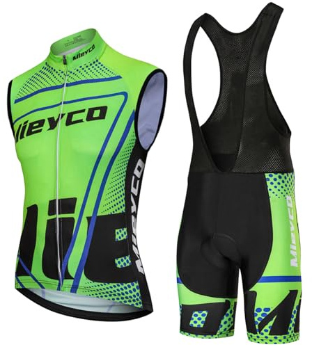 Conjunto Ropa Ciclismo Hombre Maillot Bici MTB Verano Traje de Ciclista