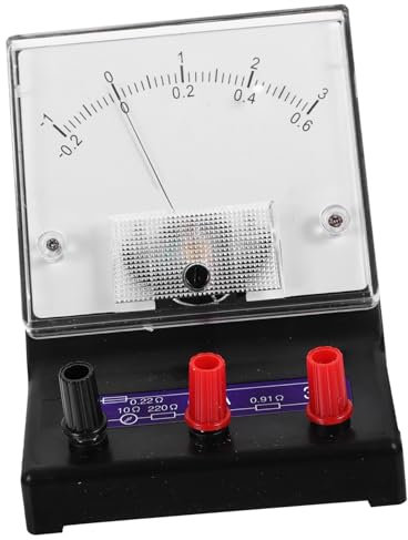 Warmhm Physik Amperemeter Strommessgerät 0-3a Kunststoff Metall Gehäuse Für Schul Und Laborversuch