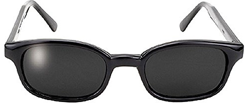 Original KD's Biker Sunglasses with Dark Grey Lenses