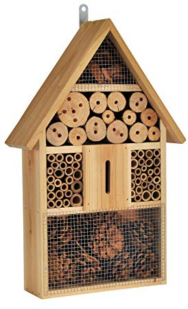Spetebo Naturaleza Hotel para colgar – 48 x 31 cm – Casa de insectos para colgar – Mariquitas Mariquitas Casa Hotel