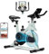 MJWW Exercise Bike with Magnetic Resistance, Indoor Cycling Bikes 136KG Weight Capacity Stationary Bike with Exclusive App for Home Fitness
