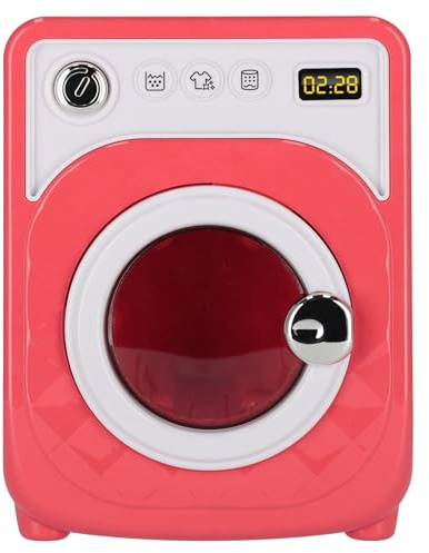 Jouet INTERACTIF Machine à Laver, pour Enfants, Tambour Mobile, LUMIÈRE, Son 3+ (Machine à Laver A)