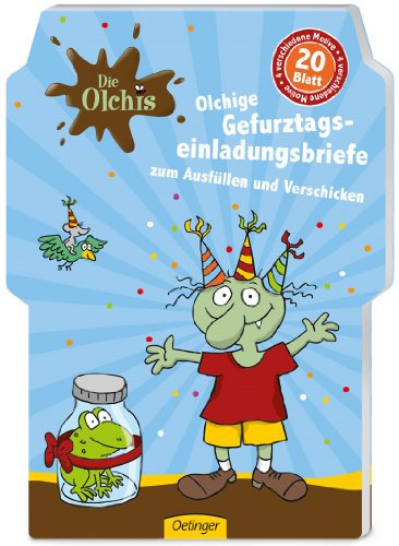 Olchi Einladungskarten (20 Stück) (Die Olchis)