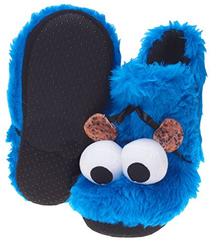 Krümelmonster 3D Hausschuhe/Plüsch Booties, Größen 31 bis 44 (39/40 M)