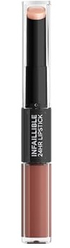 L'Oréal Paris Infaillible 2-Step101 Everlasting Paris Lipstick for 24 Hours Full Lips with Moisturising Lip Balm