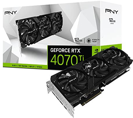 PNY GEFORCE RTX™ 4070Ti 12GB Verto DLSS 3 Triple Fan Grafikkarte