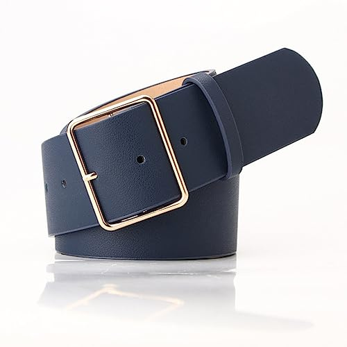 BIVVI Ceinture 5 cm de Large Noir Rouge Cuir Femme Dames Ceintures Taille Haute Ceinture Corset Ceintures pour Femmes Robe Manteau